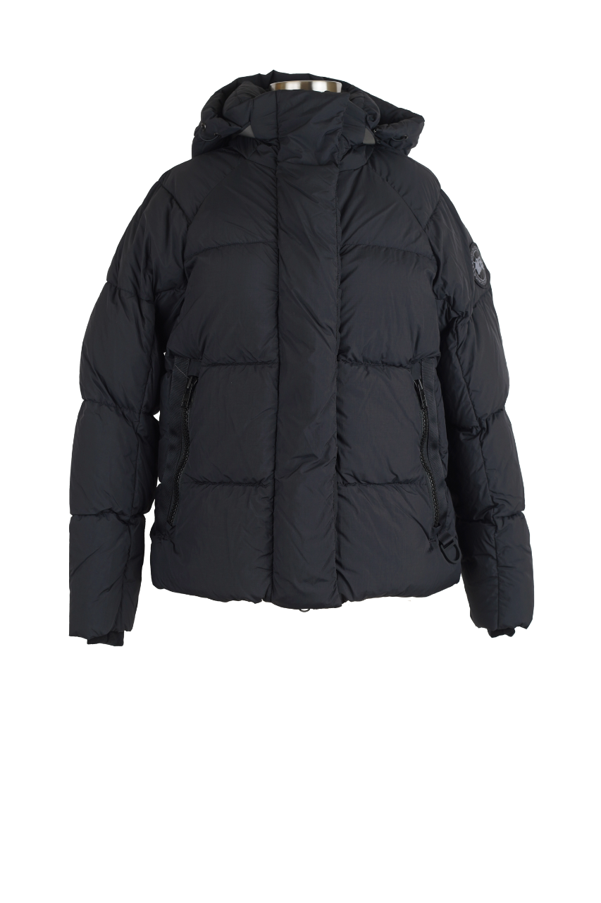 Down Filled Short Puffer Jacket w Hood