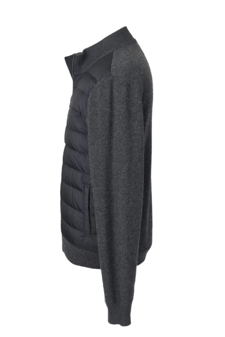 Down Cashmere Sweater Jacket