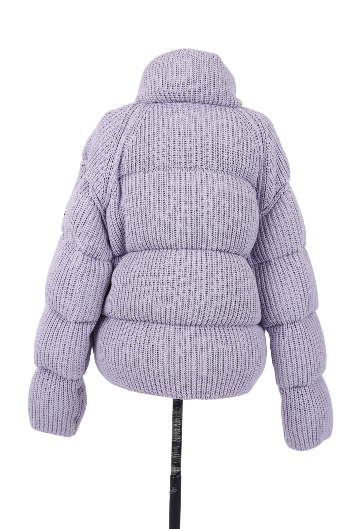 Quilted Knit Down Puffer Jacket