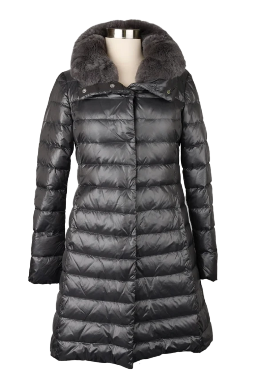 Hooded Fur Collar Jacket