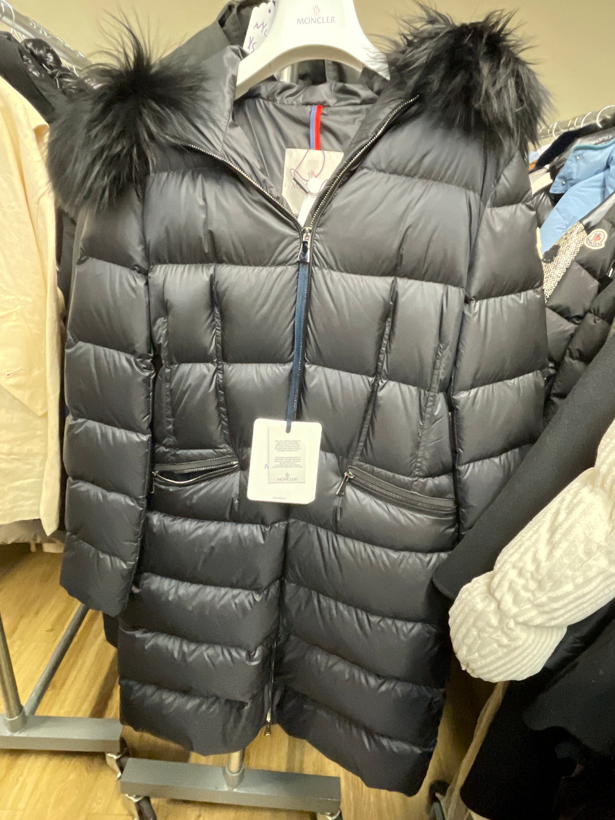 Boedic Long Down Puffer Jacket W/ Fur Hood