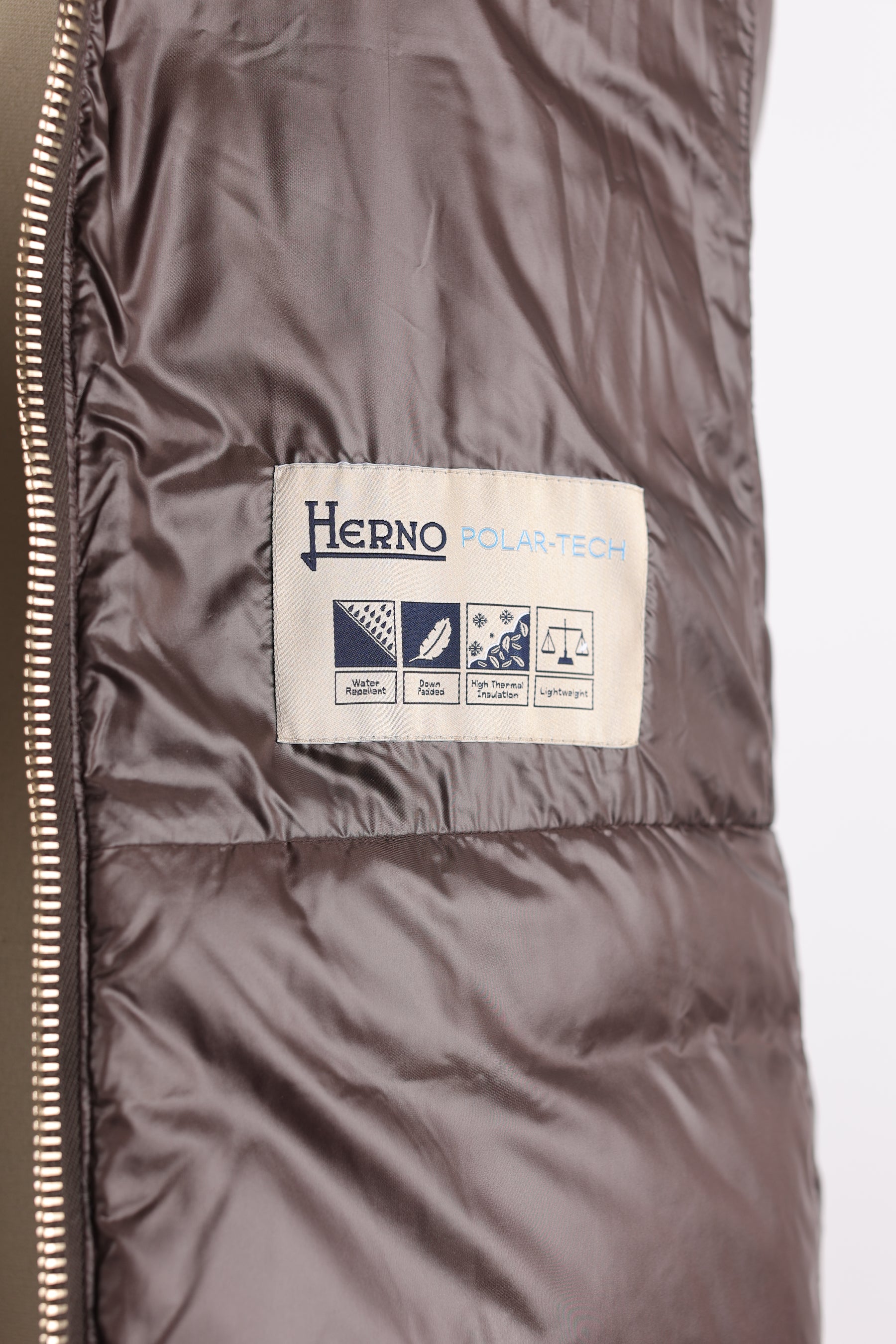 Quilted Down Parka W/ Fur Trim