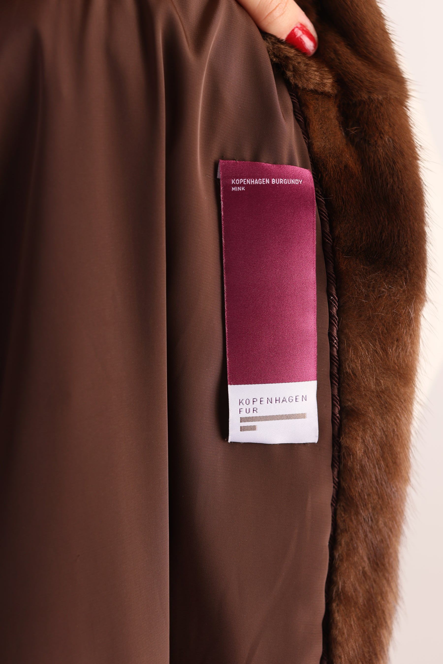 Kopenhagen Mink Hooded Coat