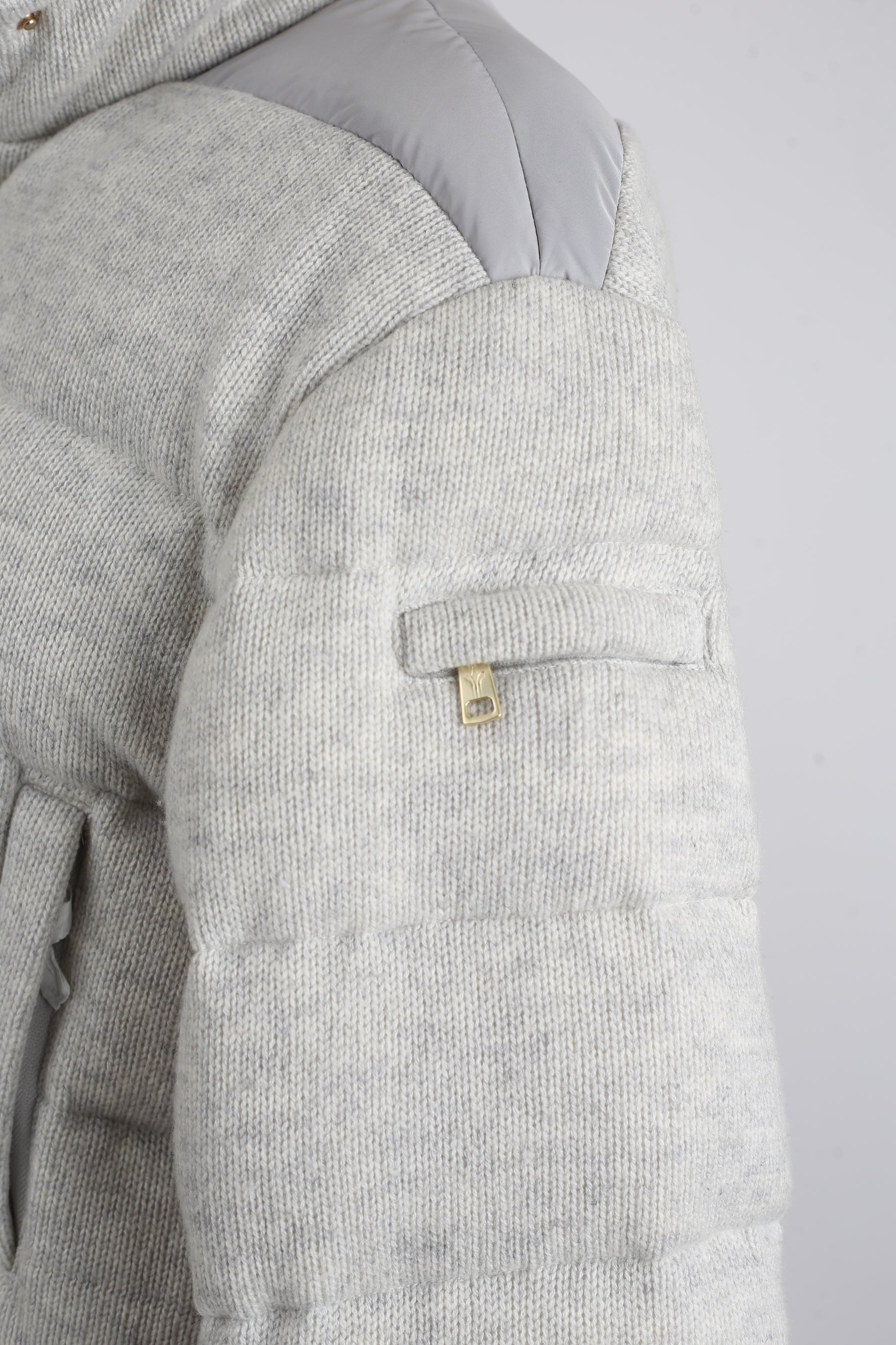 Tweed Puffer Jacket