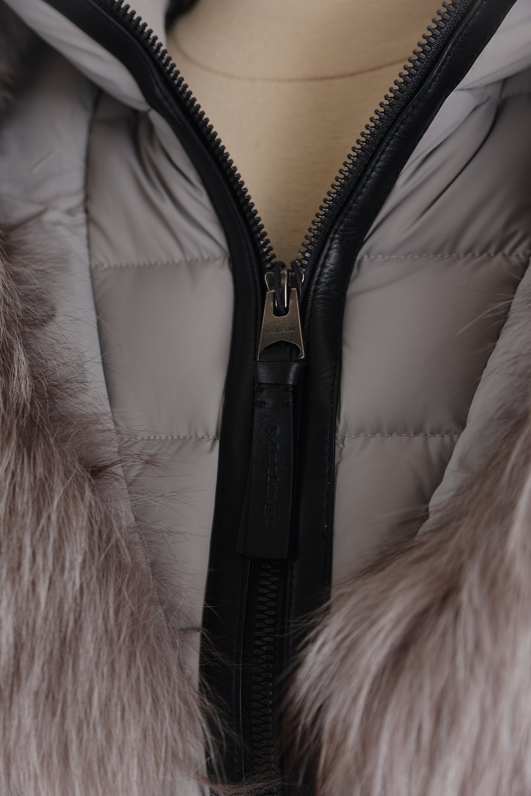 Adali Down Filled Fur Trim Puffer Jacket