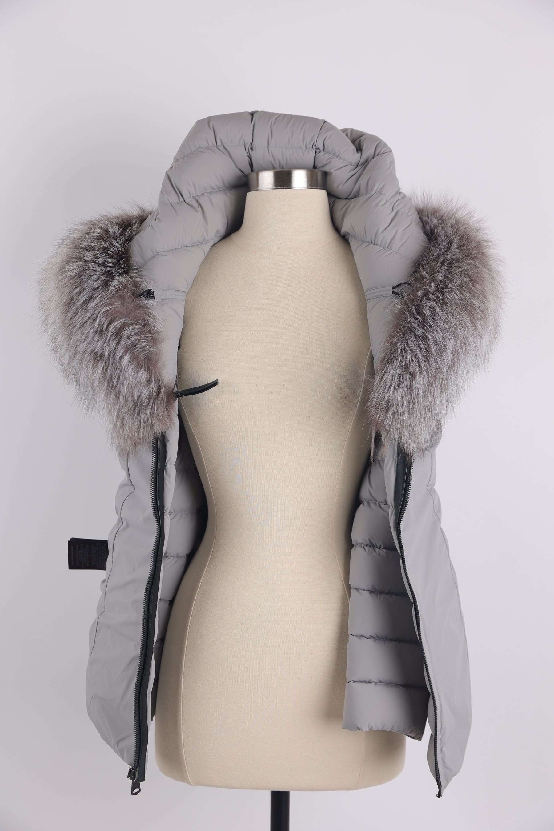 Adali Down Filled Fur Trim Puffer Jacket