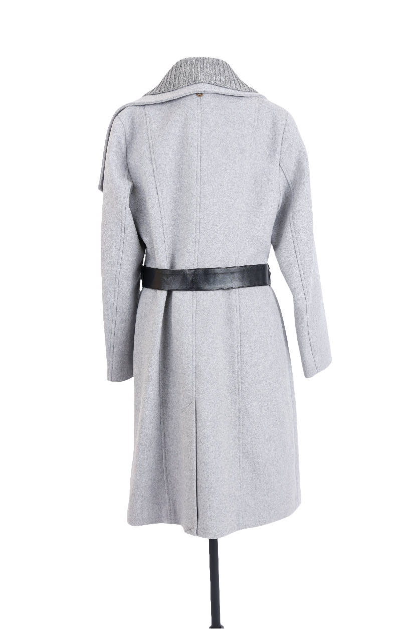 Cashmere Blend Dress Coat