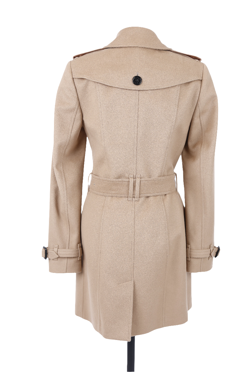 Cashmere Blend Trench Coat