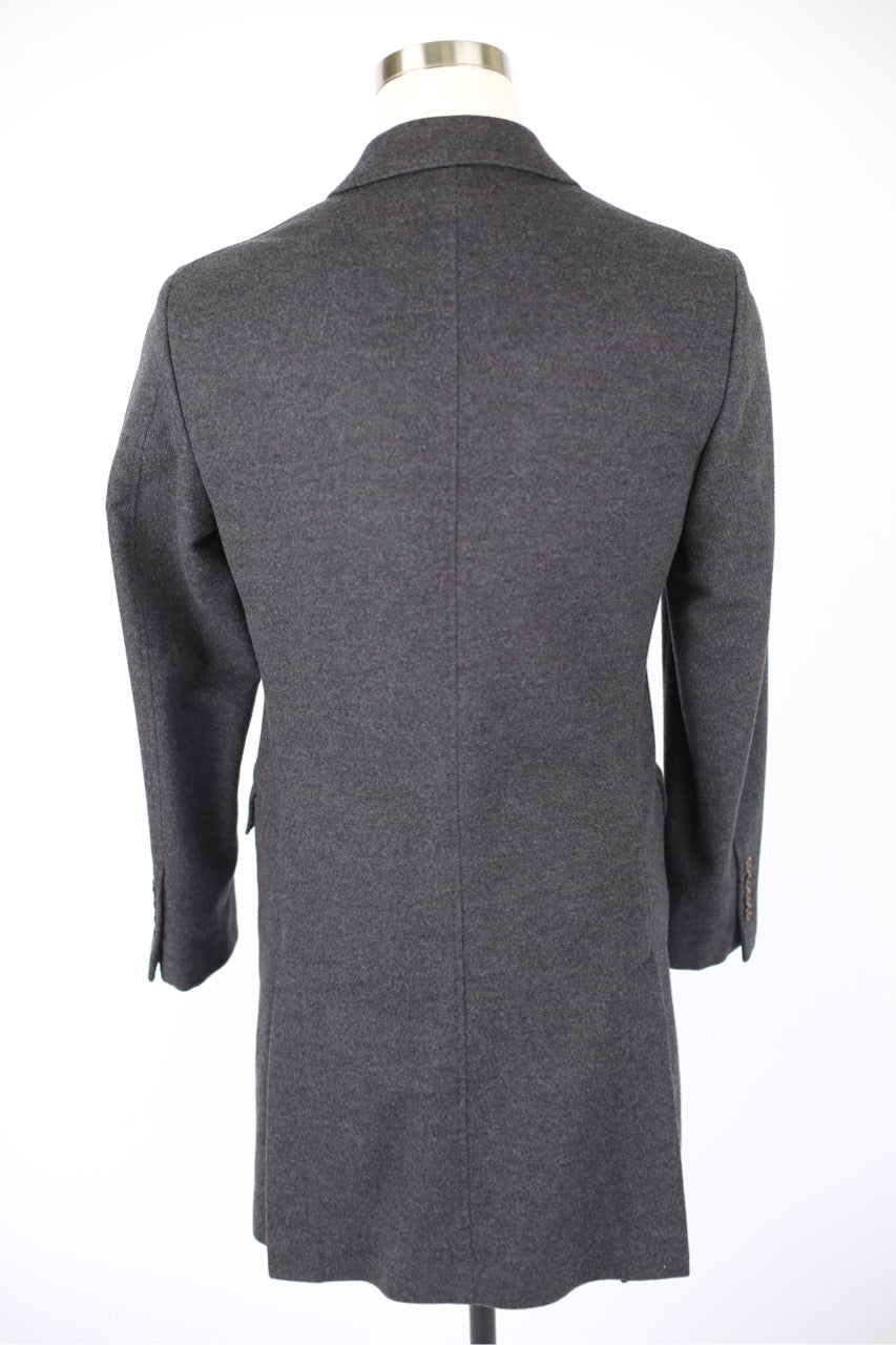 Double Breasted Cashmere Dress Coat