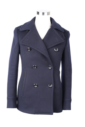 Cashmere Double Breasted Pea Coat