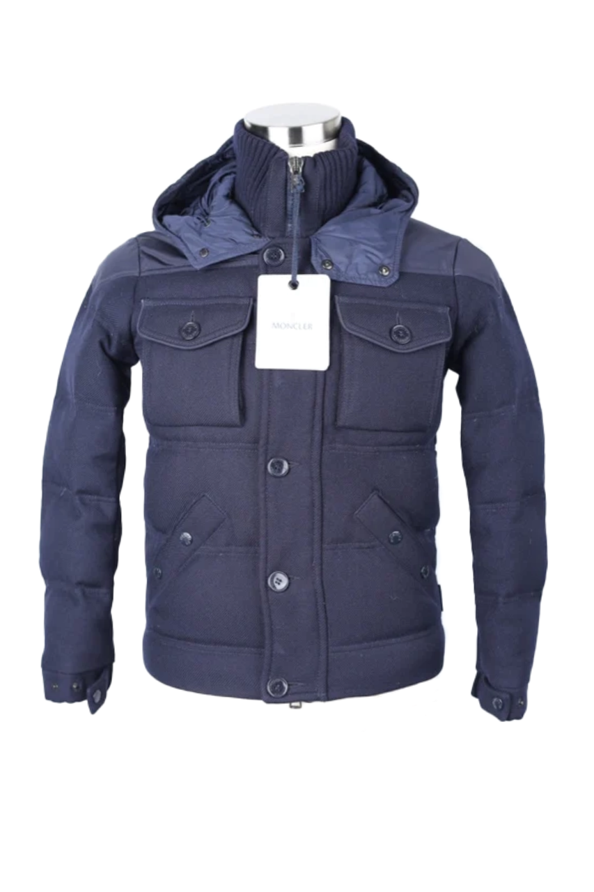 Wool Down Filled Puffer Jacket