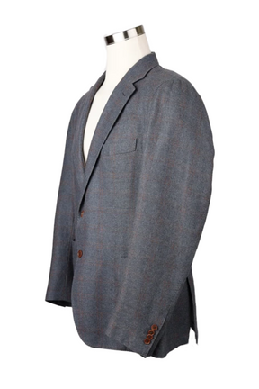 Cashmere Plaid Jacket Sport Coat