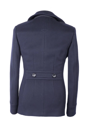 Cashmere Double Breasted Pea Coat