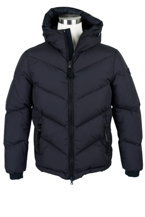 Down Stretch Puffer Jacket