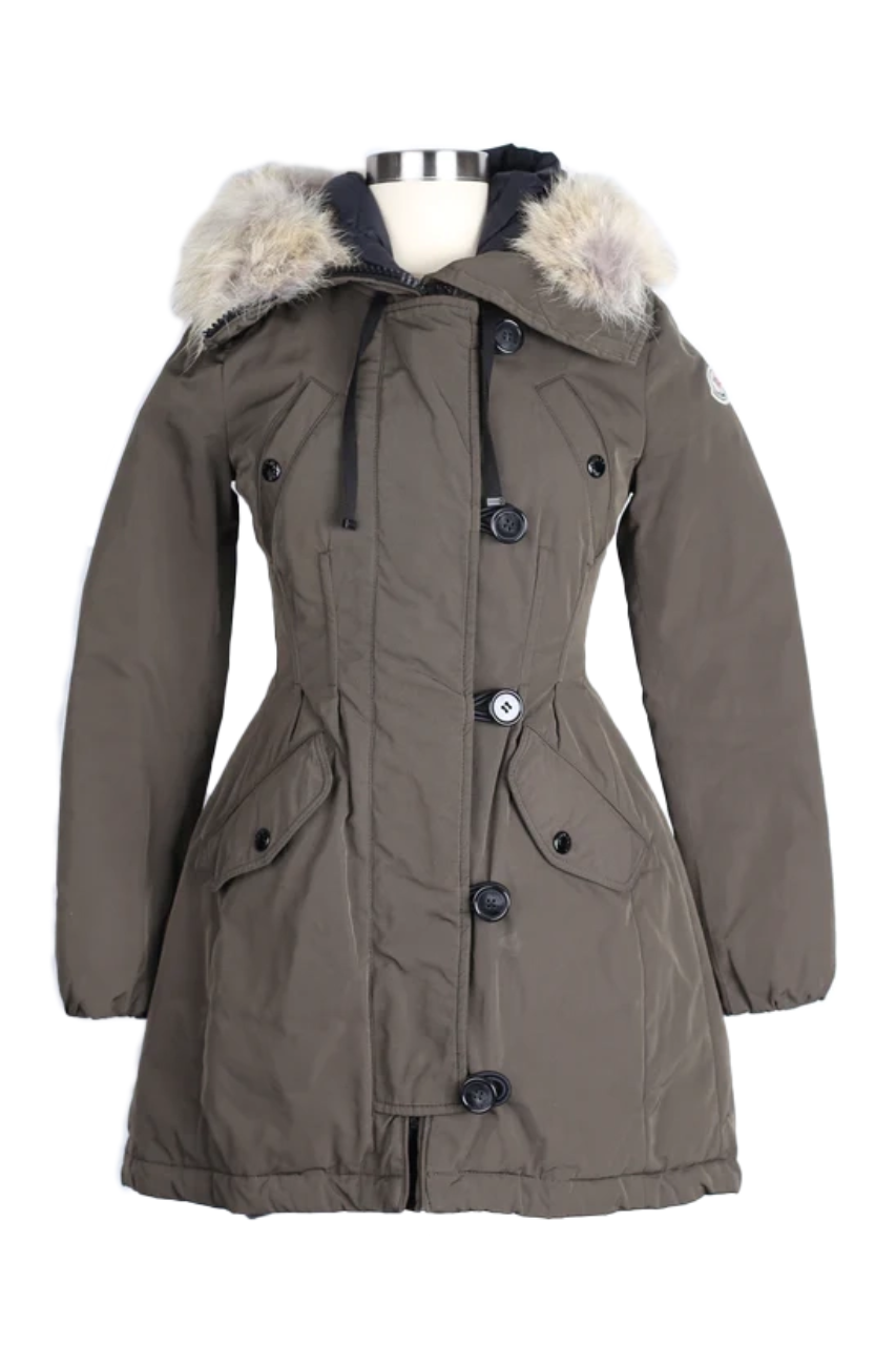 Fur Hooded Down Parka