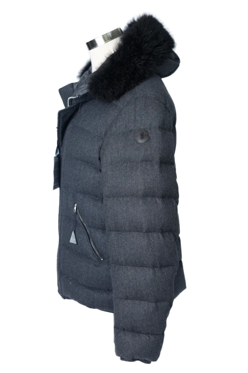 Fur Hood Wool Puffer