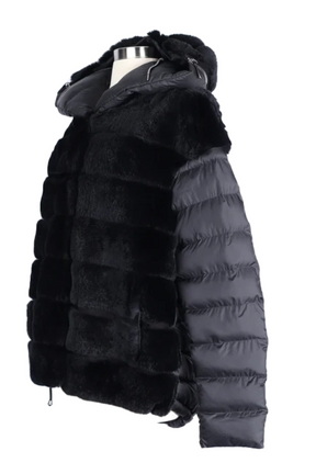 Fox Fur Puffer Jacket