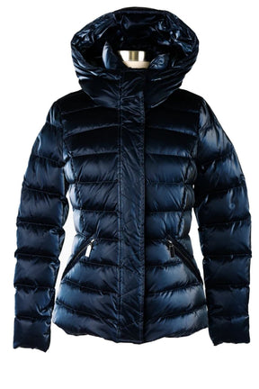 Short Glossy Puffer Jacket