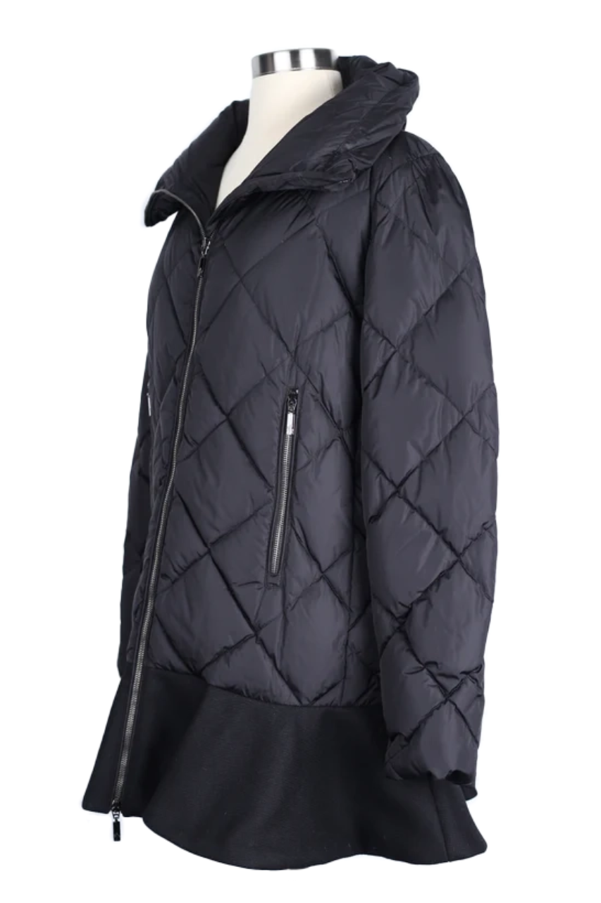 Vouglans Flounce Hem Down Parka