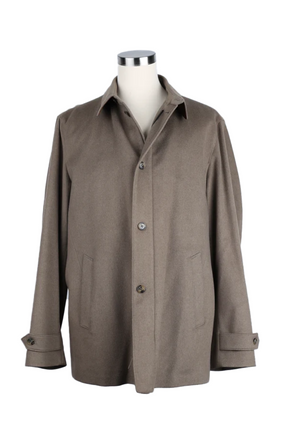 Cashmere Blend Dress Coat