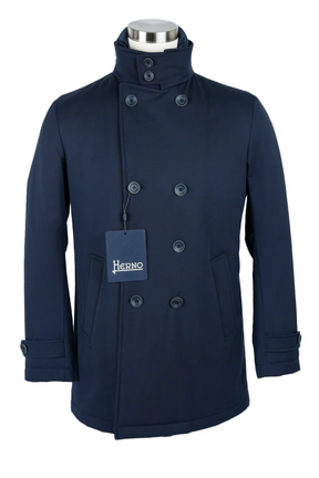 Boiled Wool Dress Coat