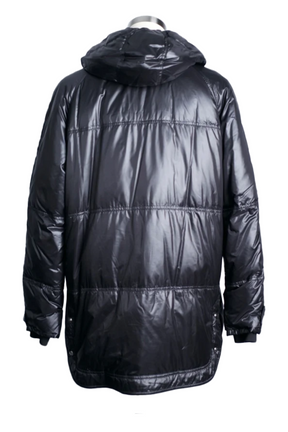 Shiny Quilted Parka