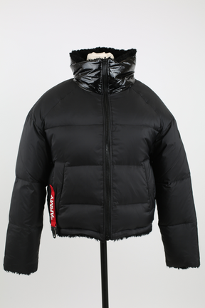 Reversible Shearling Down Jacket