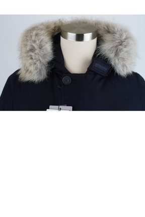 Down Filled Parka Jacket w/ Fur Hood