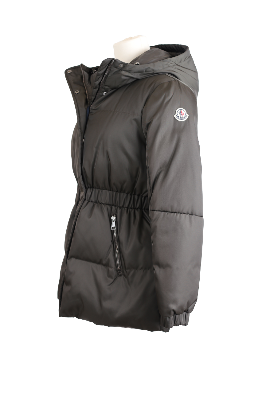 Down Filled Puffer Jacket w/ Cinched Waist