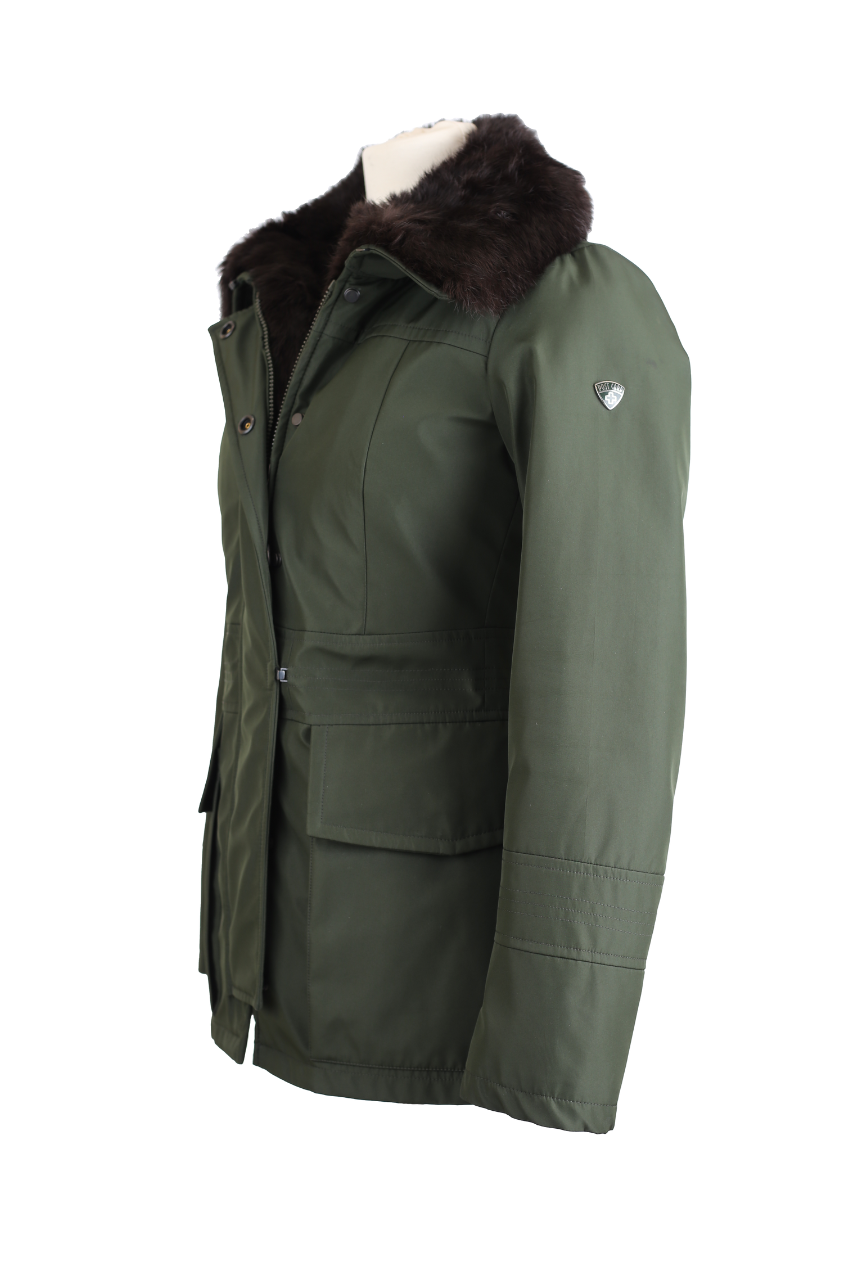 Waterproof Parka Jacket w/ Full Fur Lining