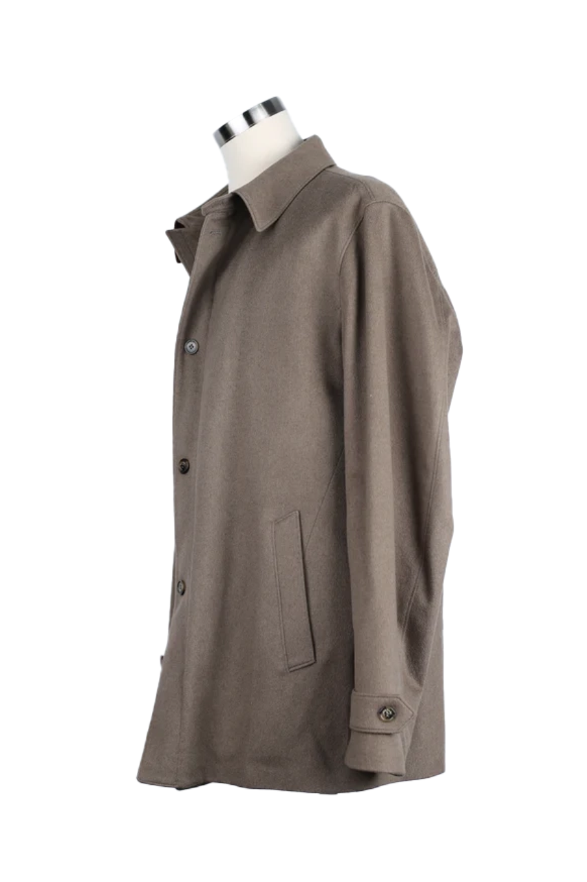 Cashmere Blend Dress Coat