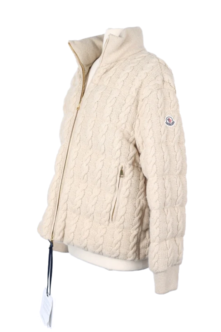 Coubus Cashmere Knit Down Filled Puffer Jacket