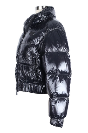 Cropped Down Puffer Jacket