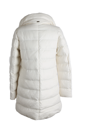 Cashmere Silk Down Puffer Jacket