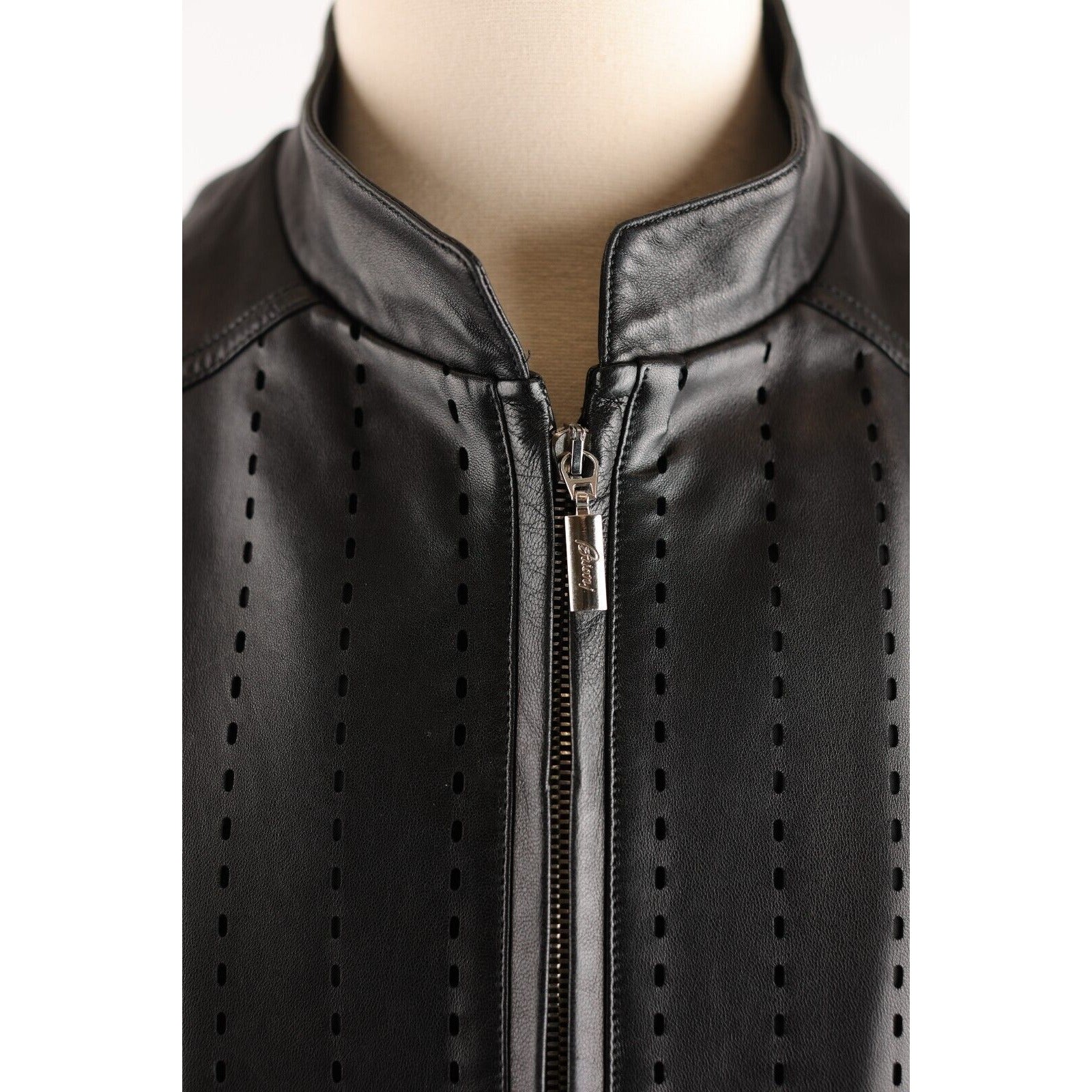 Kubin Perforated Leather Jacket