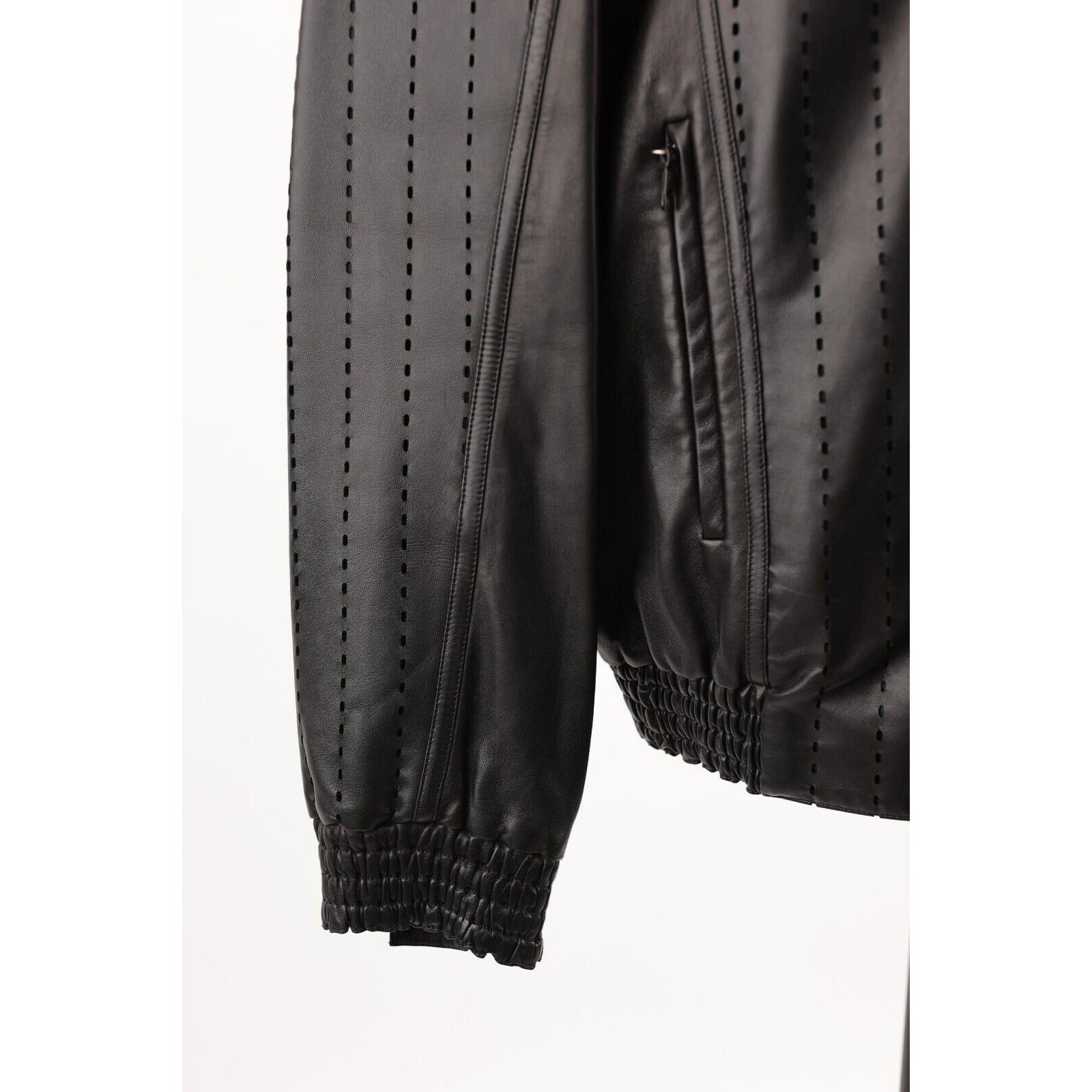 Kubin Perforated Leather Jacket