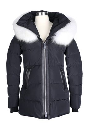 Down Fur Collar Puffer Jacket