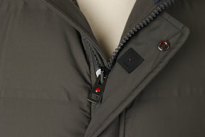 Down Parka w/ Stretch Material