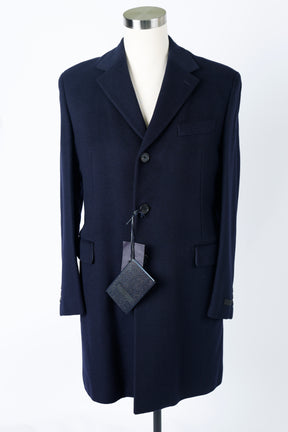 Fur Lined Cashmere Dress Coat