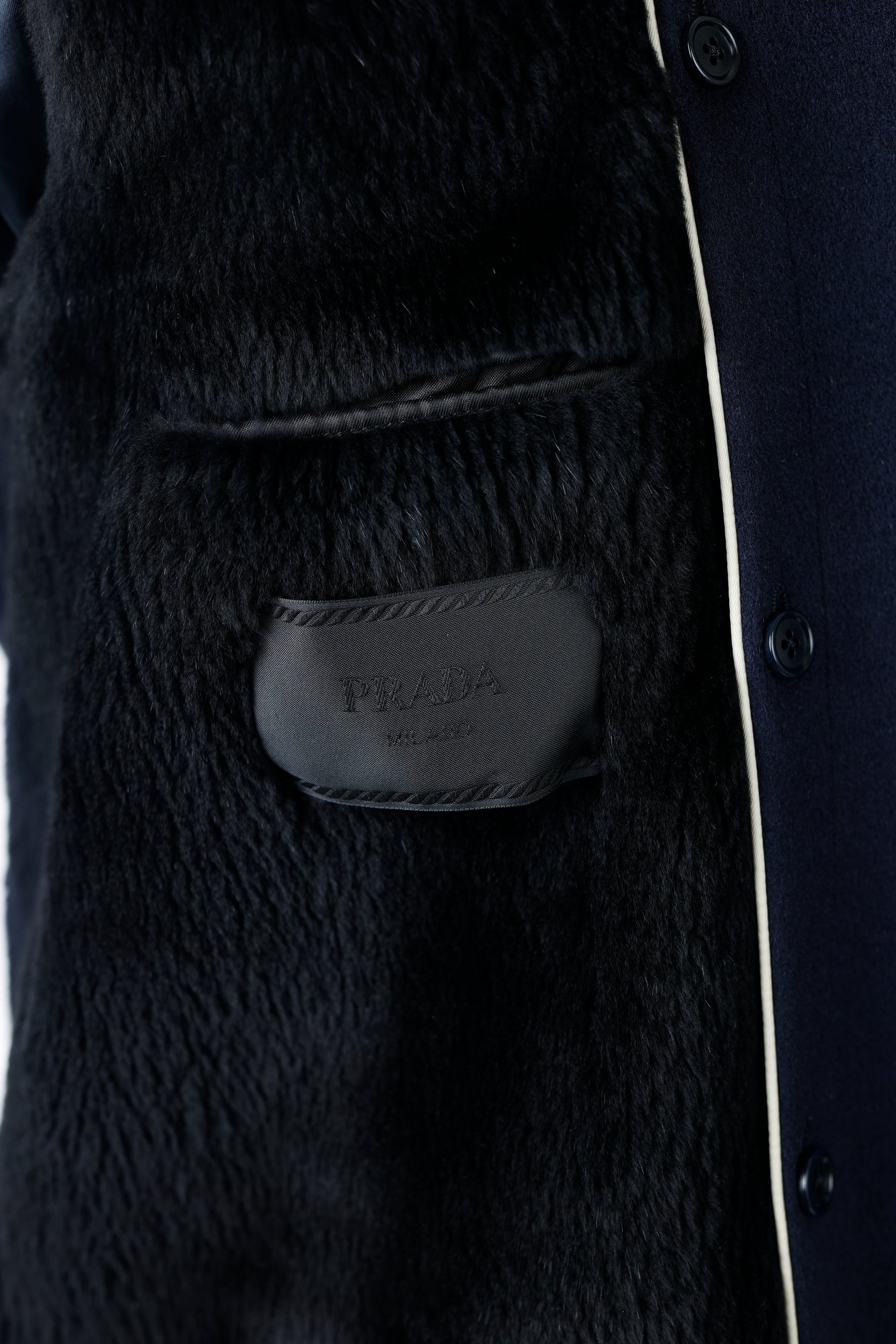 Fur Lined Cashmere Dress Coat