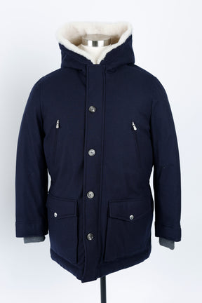 Cashmere Blend Down Filled Parka