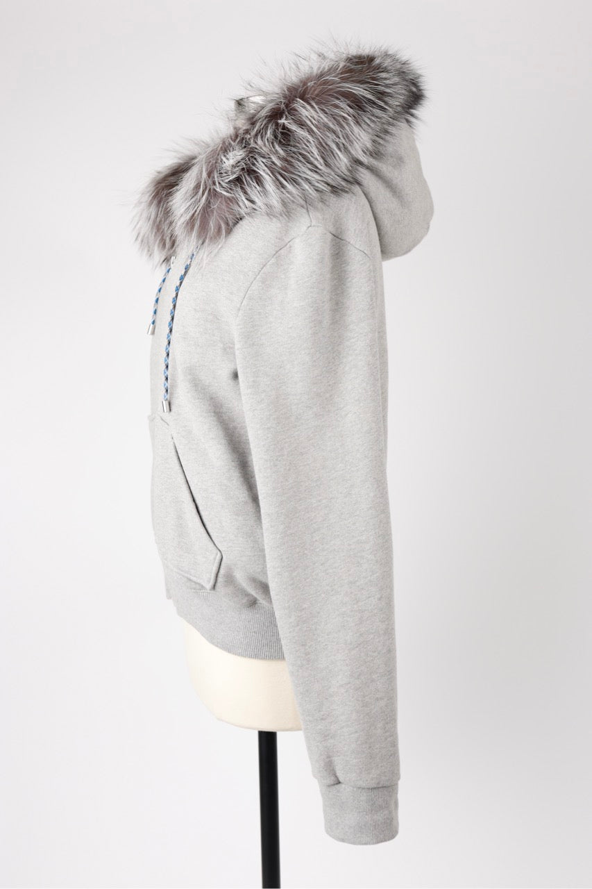 Fur Lined Hoodie Coat