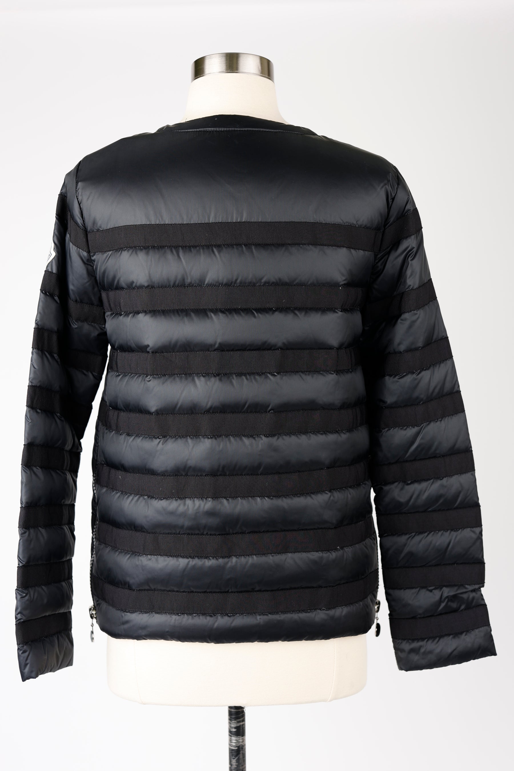 Yumako Striped Lightweight Down Jacket