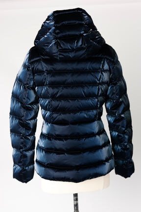 Short Glossy Puffer Jacket