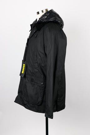 Long Barbour X Moncler Puffer Jacket