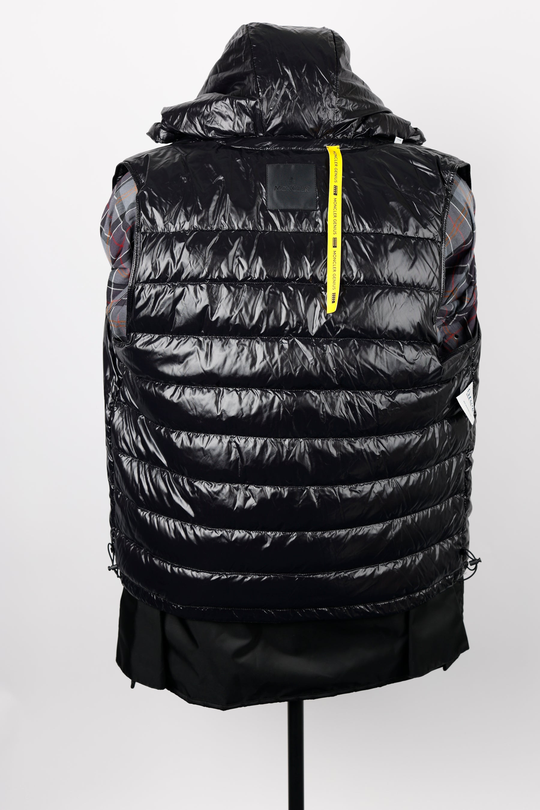 Long Barbour X Moncler Puffer Jacket