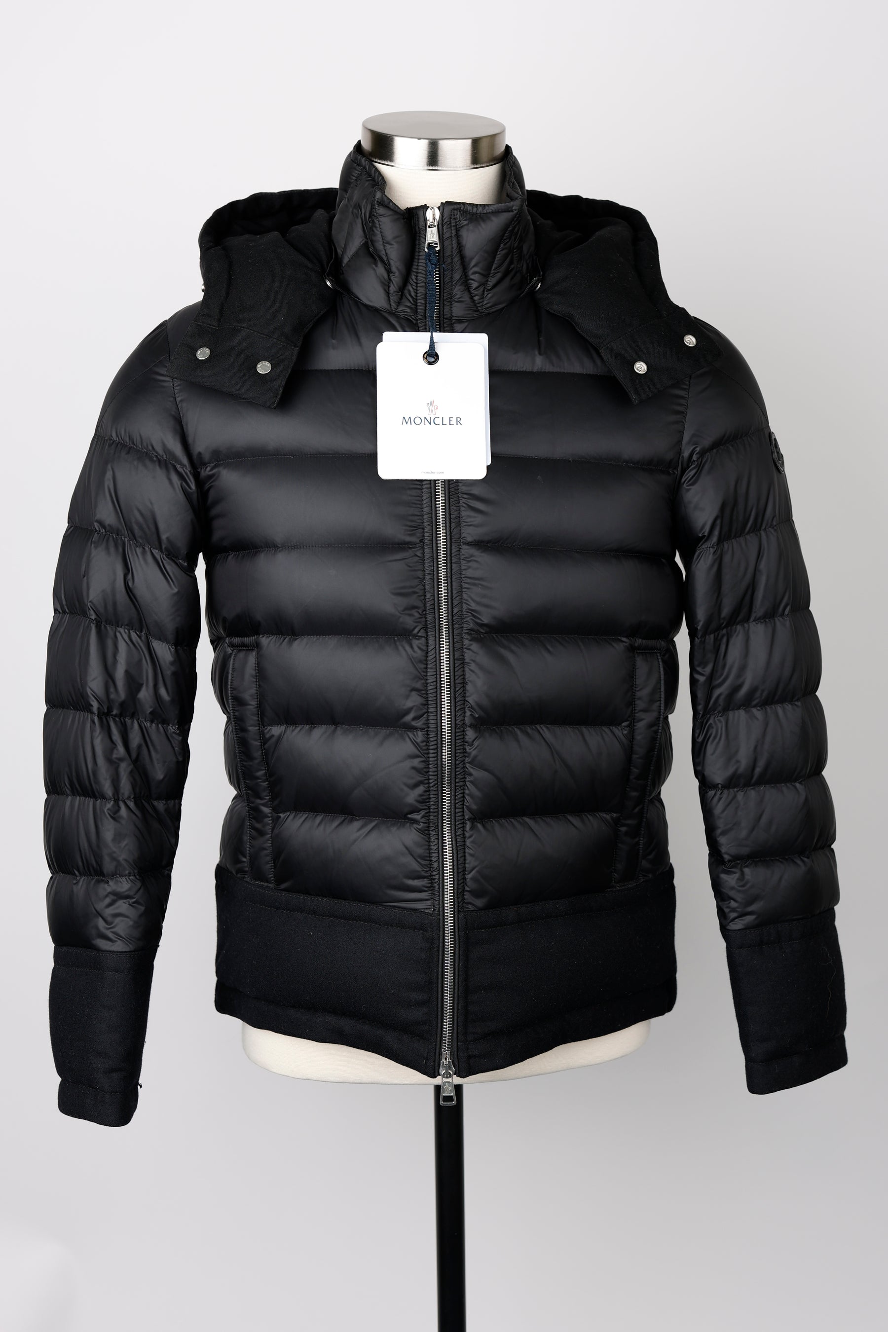 Wool Trimmed Down Puffer