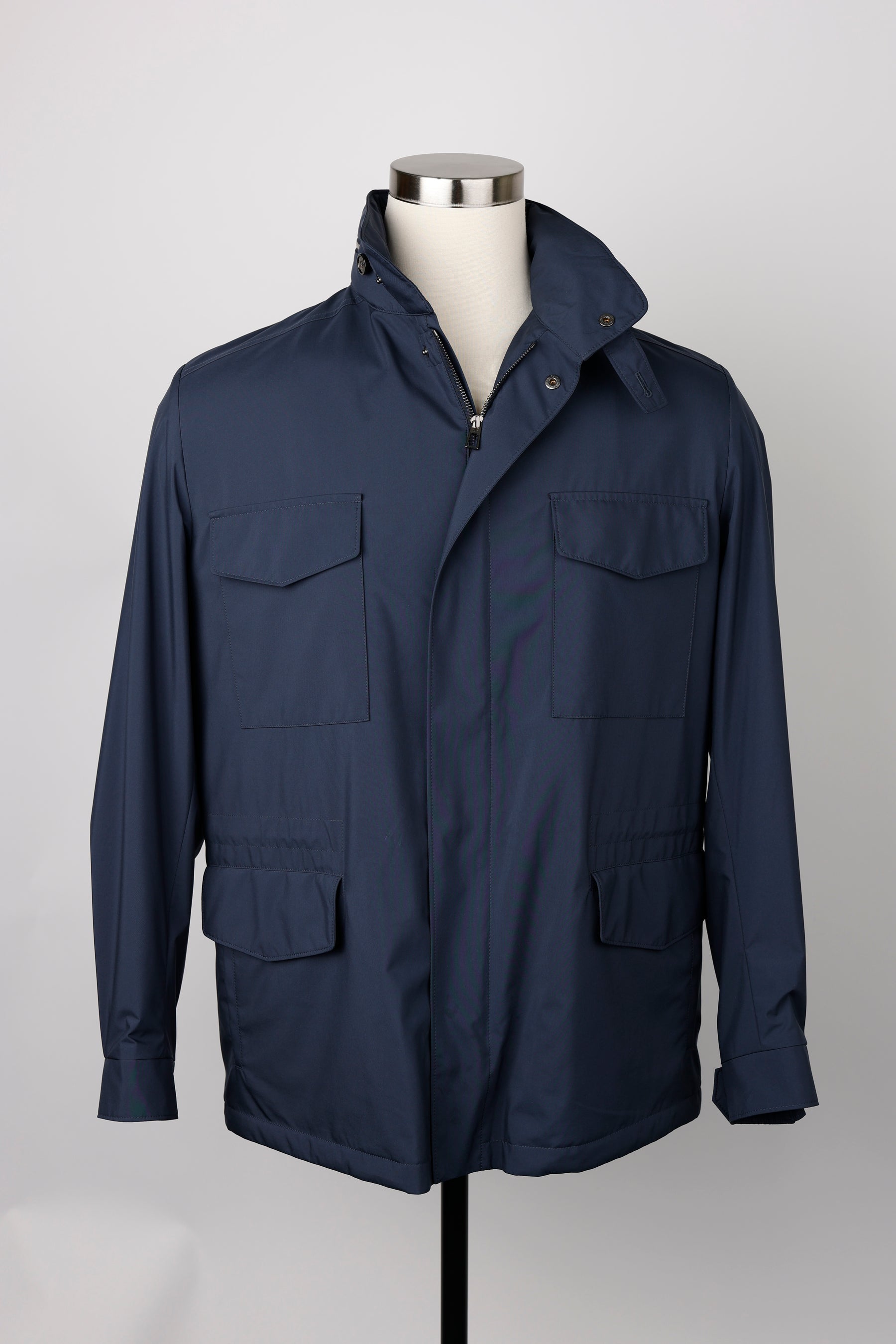 Short Traveler Cashmere Lined Lightweight Jacket