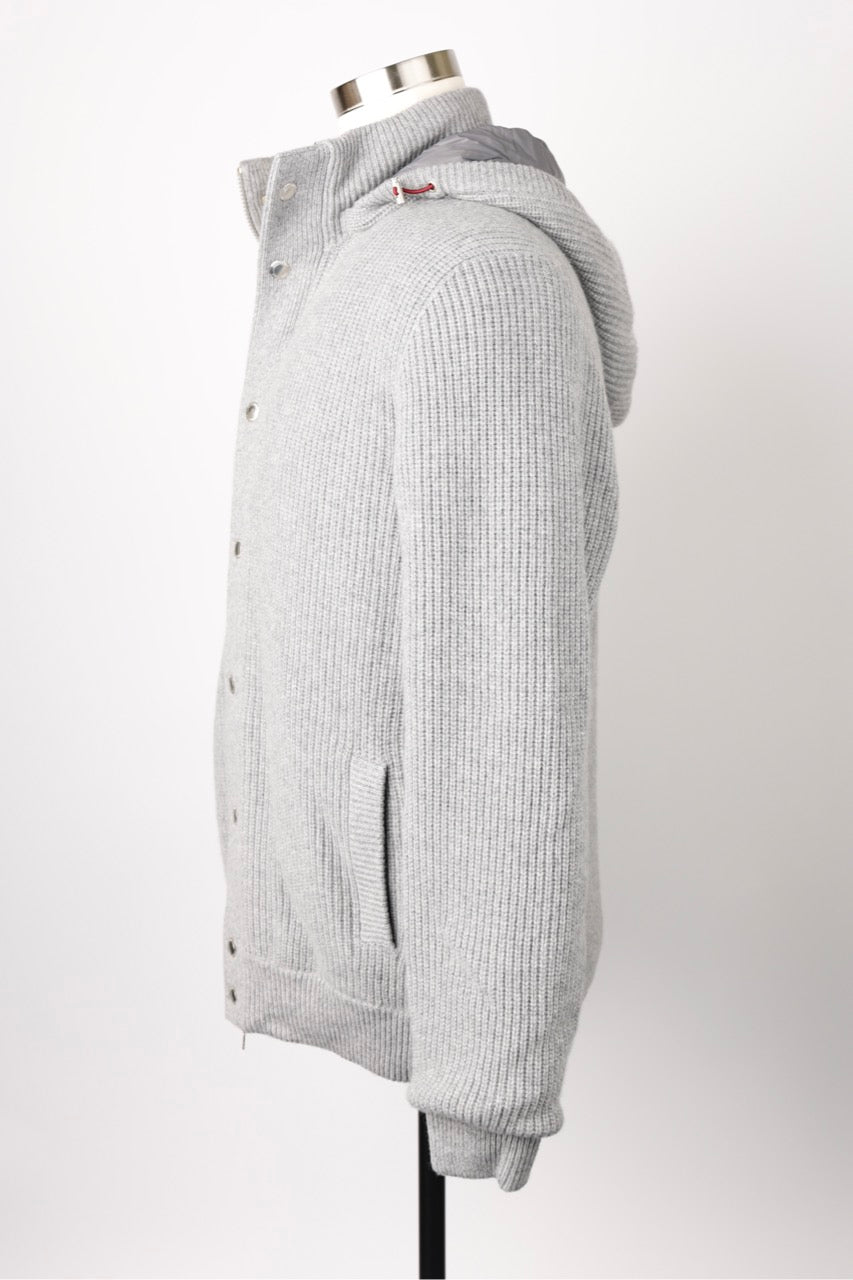 Short Cashmere Sweater Coat