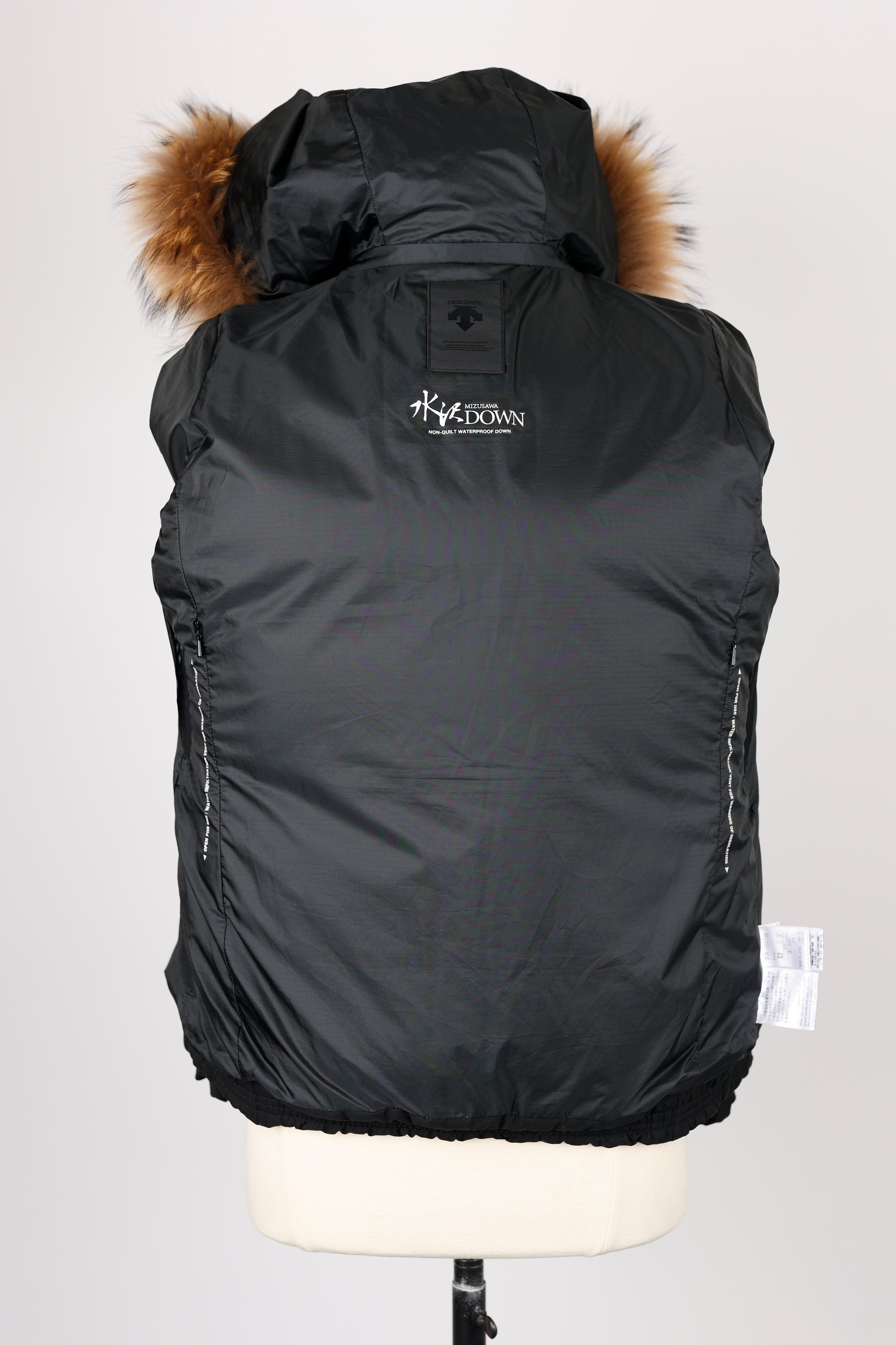 Short Fur Hood Puffer Jacket